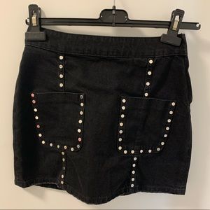 Zara studded skirt